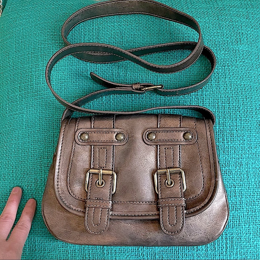 Gorgeous copper NINE WEST crossbody purse